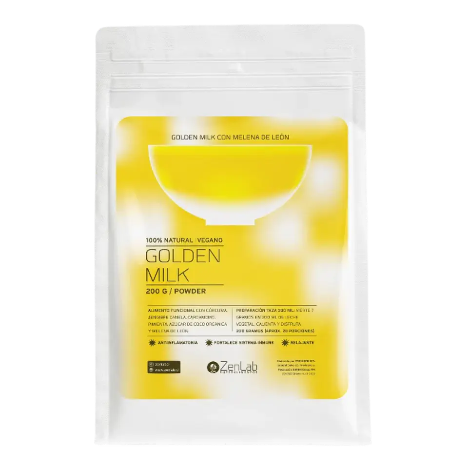 ZenLab - Leche dorada con Melena de Leon 200g  1
