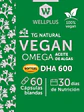 Wellplus - Vegan Omega Plus 600 DHA 60 Cápsulas  - Miniatura 3