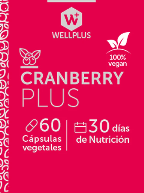 Cranberry Plus 60 caps Wellplus