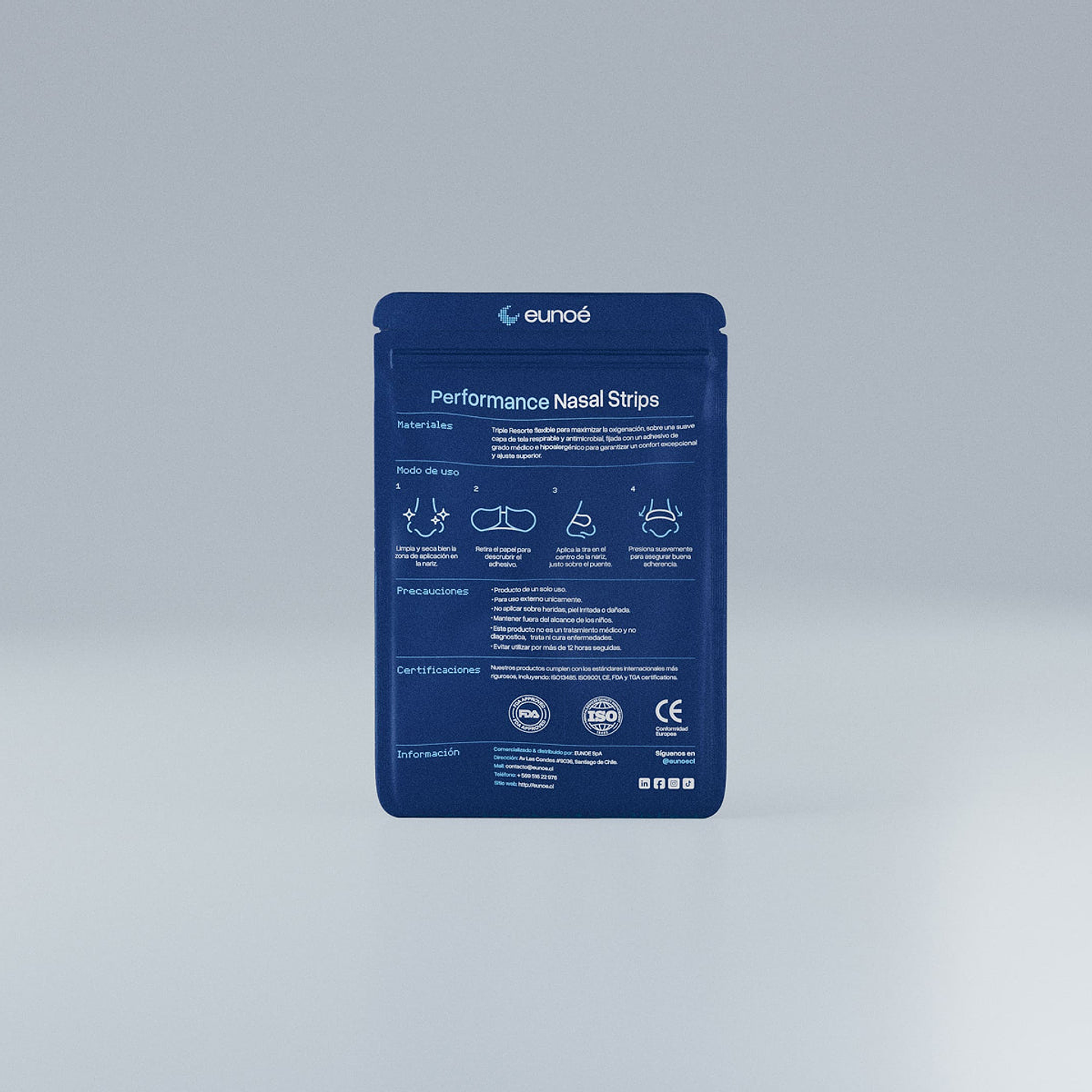 Tiras nasales 30u Eunoe 2