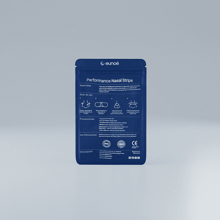 Tiras nasales 30u Eunoe 2
