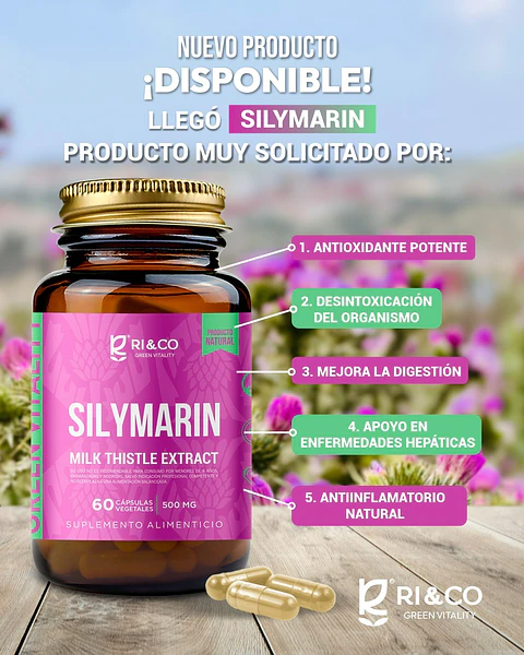 Ri and Co - Silymarina 50mg 60c 