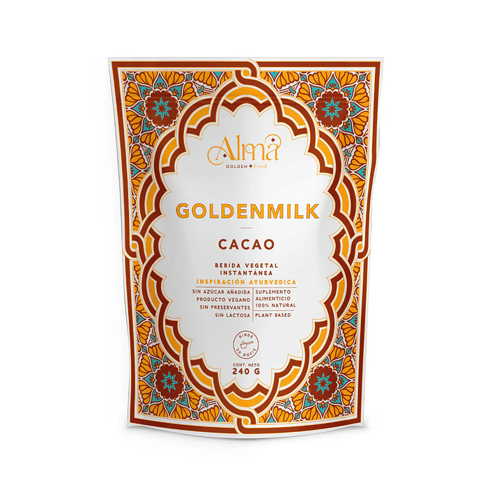 Alma - Leche Dorada Cacao 240g  1