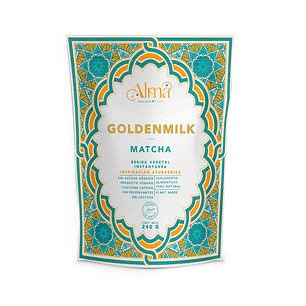 Alma - Leche Dorada Matcha 240g 