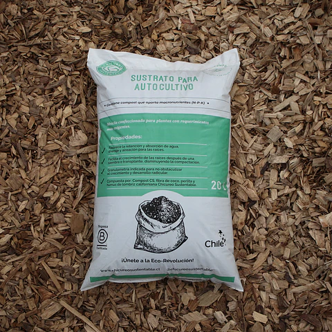 Chicureo Sustentable - Sustrato Autocultivo 20L 