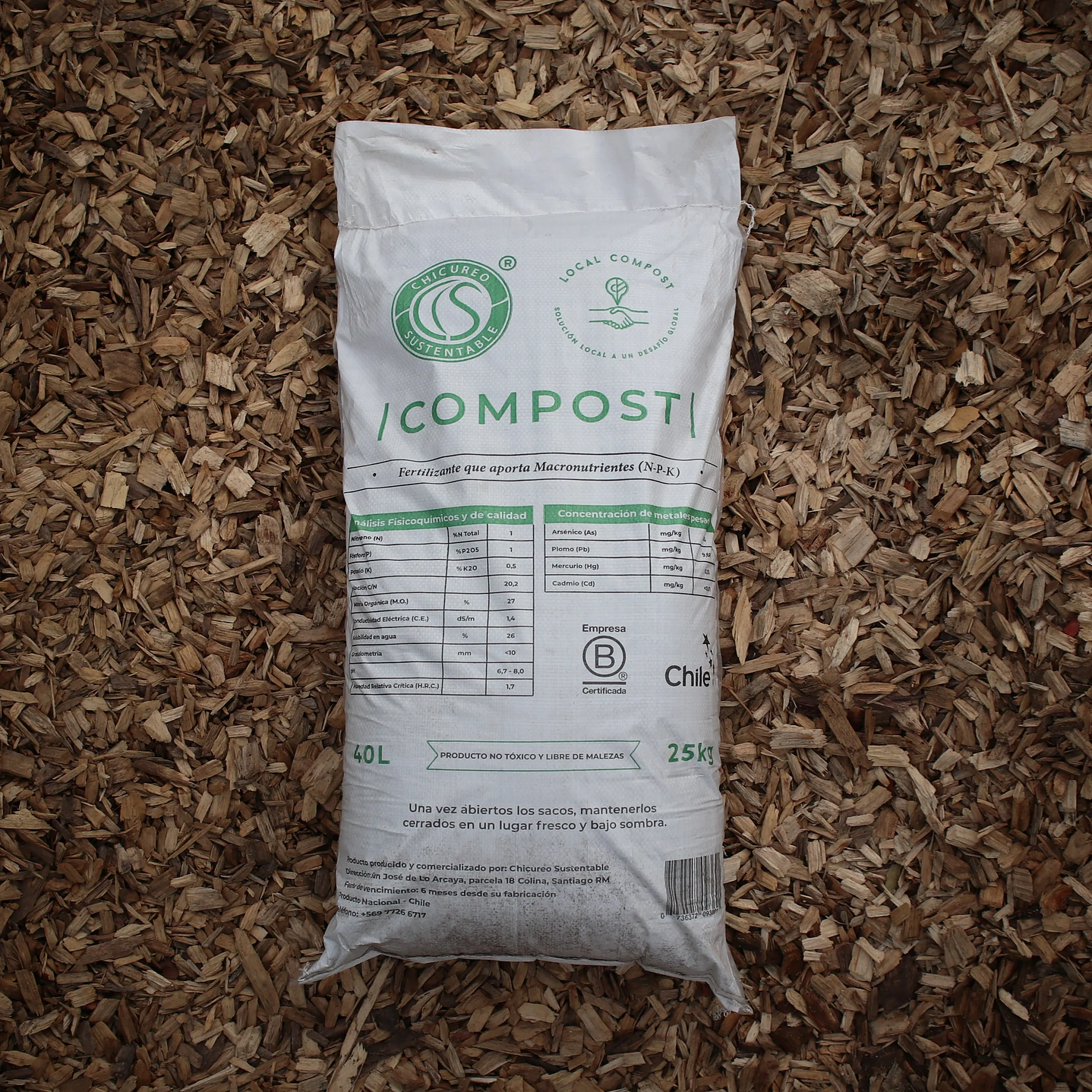 Chicureo Sustentable - Compost 40L  1
