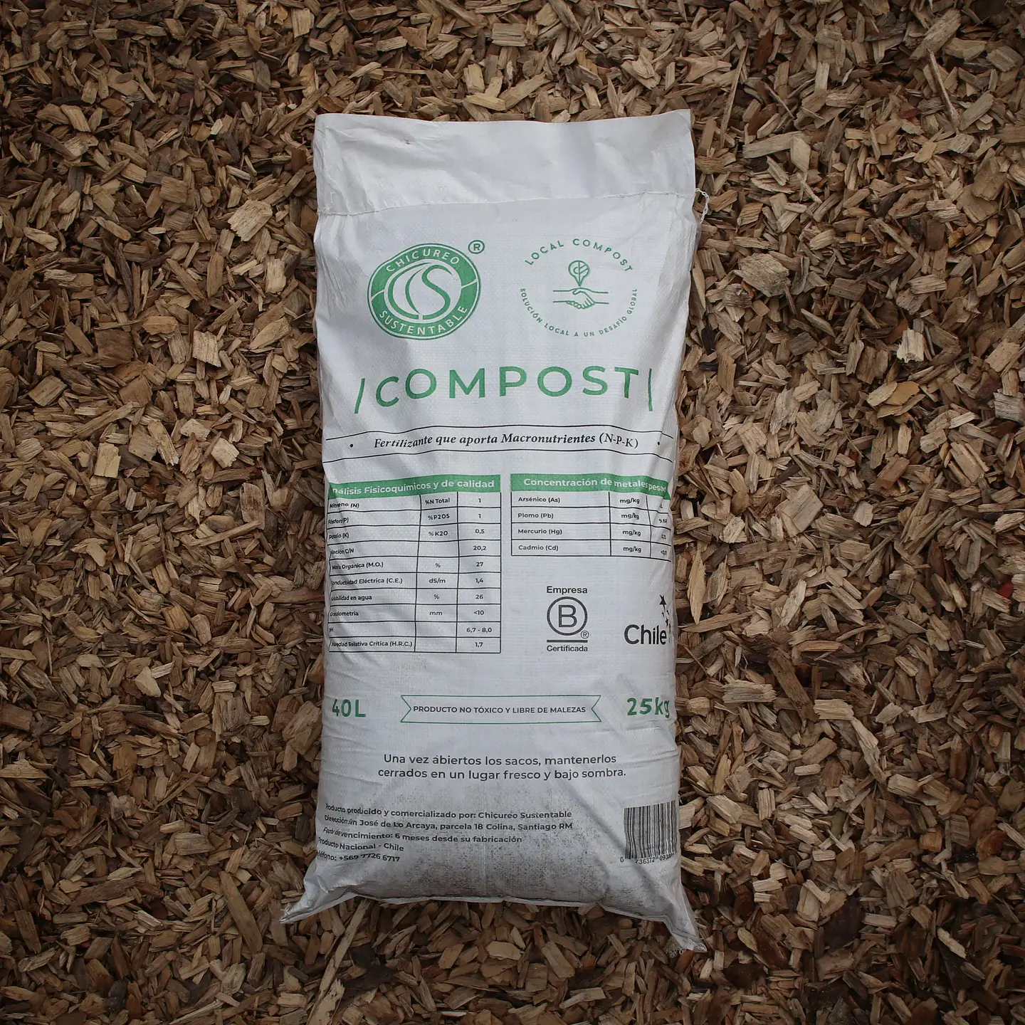 Chicureo Sustentable - Compost 40L (solo con retiro en tienda)  1