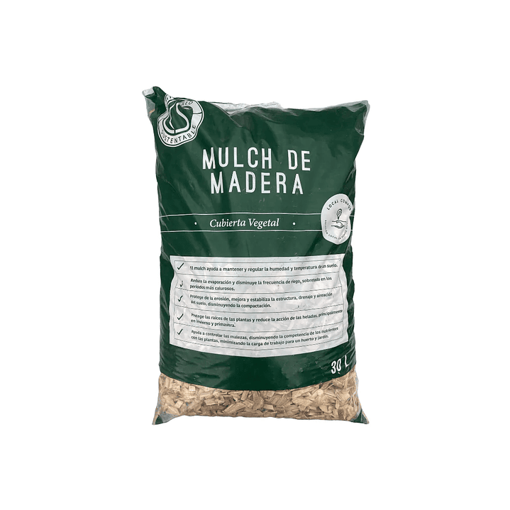 Chicureo Sustentable - Mulch Natural 30L  1