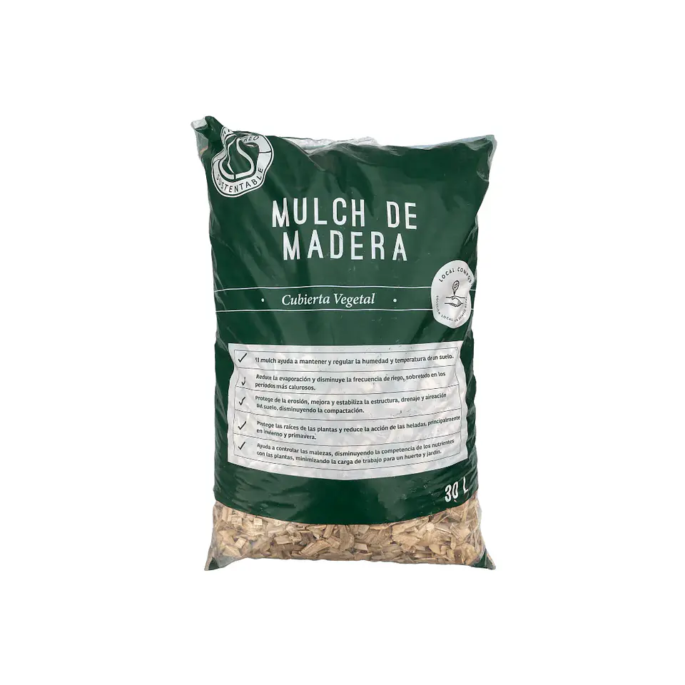 Chicureo Sustentable - Mulch Natural 30L  1