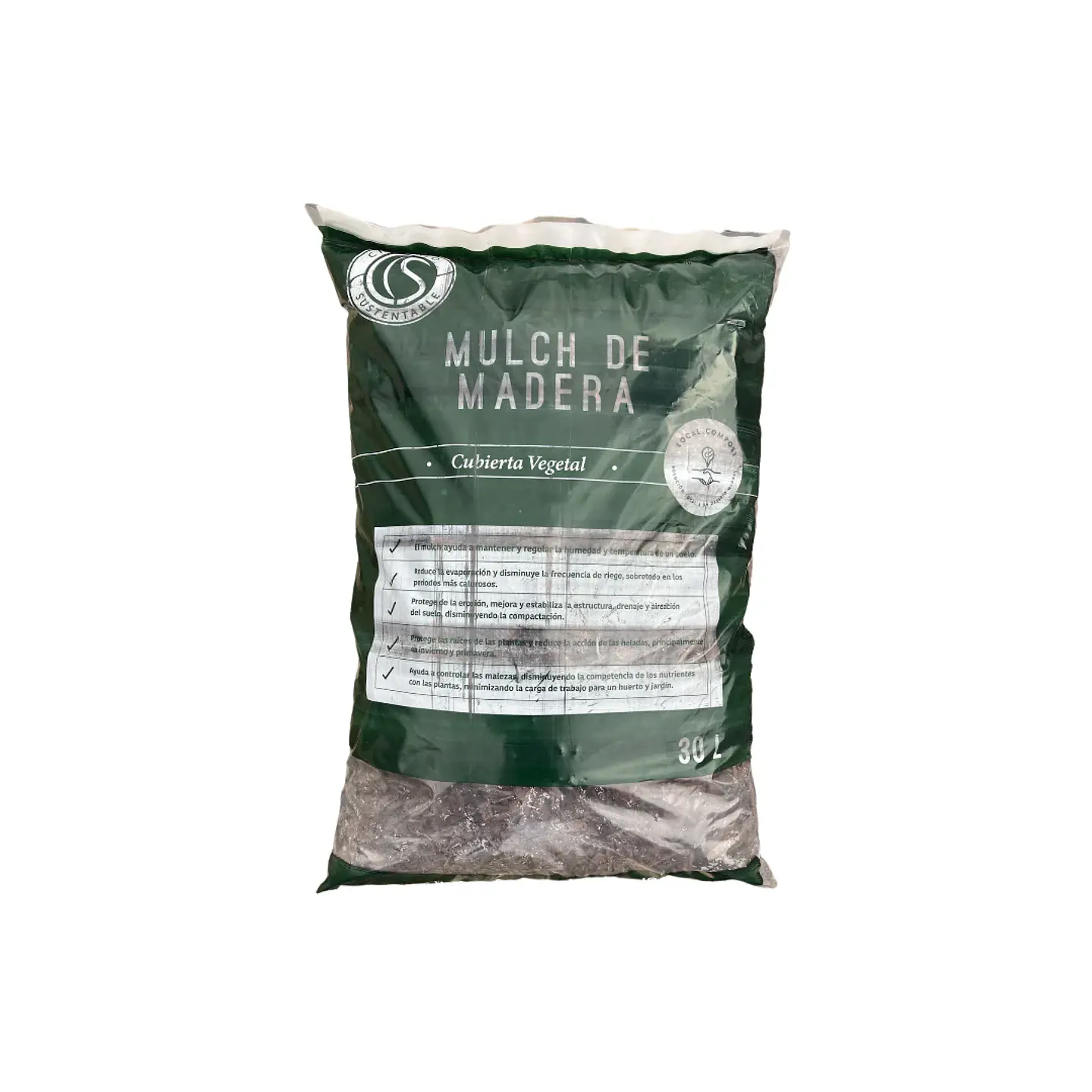 Chicureo Sustentable - Mulch Cafe 30L  1
