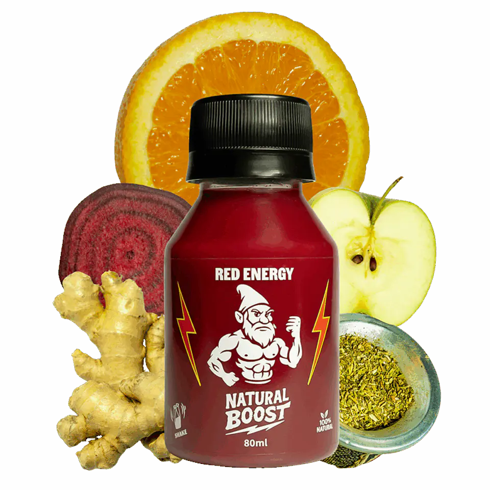 Natural Boost - Shot Red Energy 80ml  1