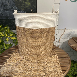 Plantas RV - Macetero Mimbre L