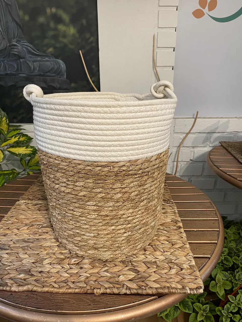 Plantas RV -  Porta Macetero Mimbre S  1