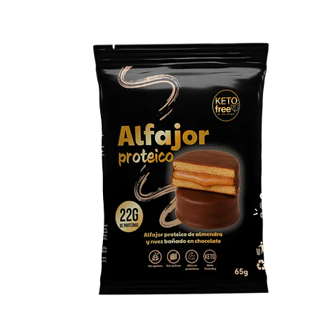KetoFree - Alfajor keto Proteico 65g