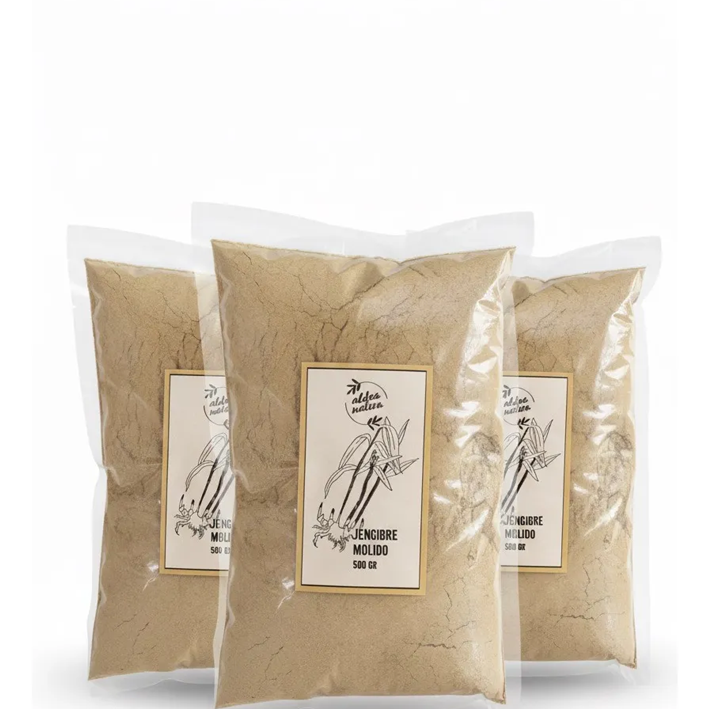 Aldea Nativa - Jengibre Molido 500gr  1