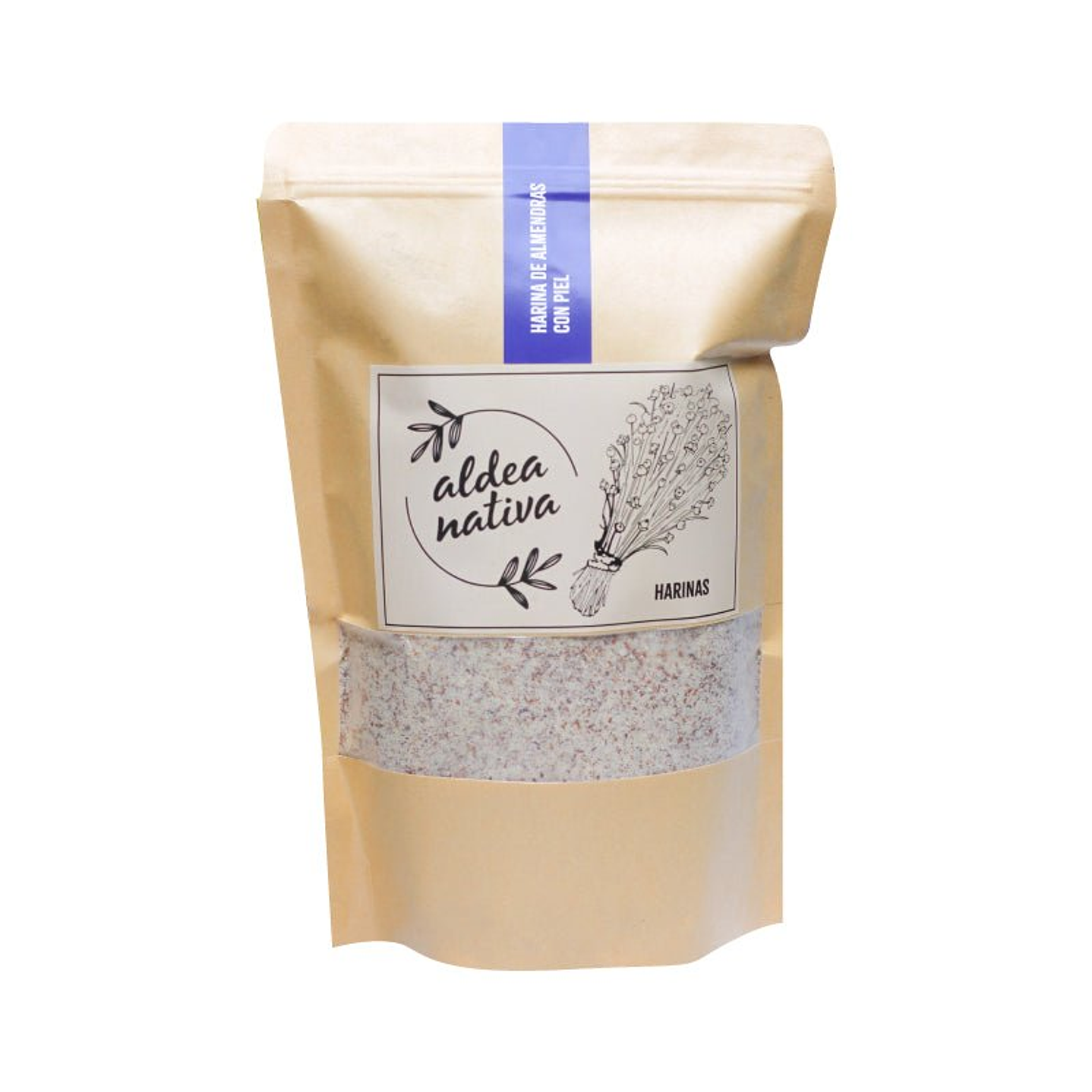 Aldea Nativa - Harina de Almendras con Piel 500gr  1