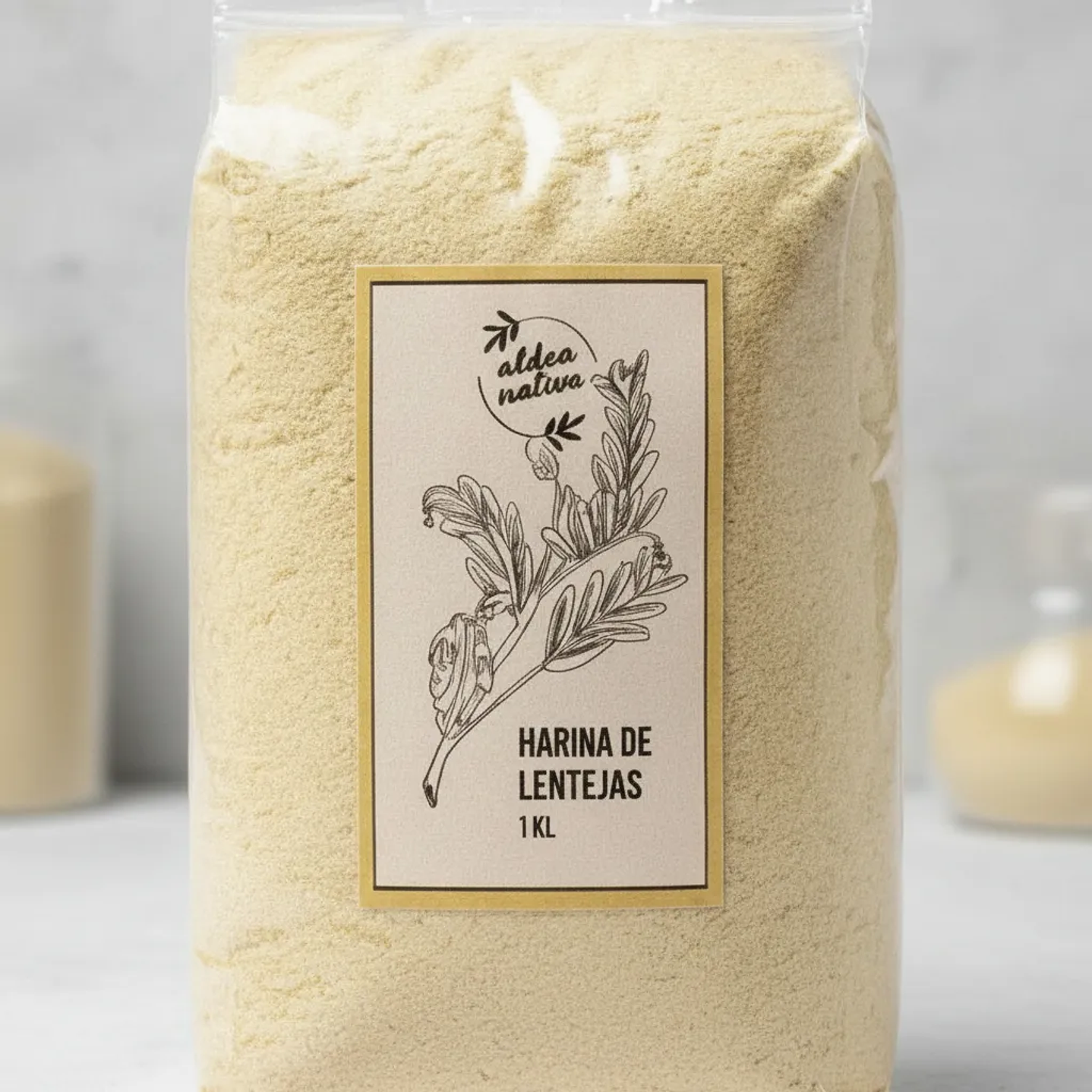 Aldea Nativa - Harina de Lentejas 1K  1