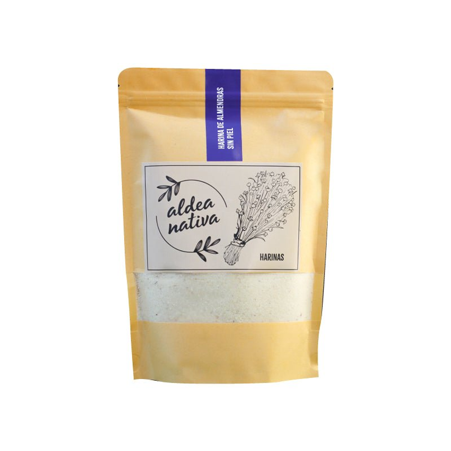 Aldea Nativa - Harina de Almendra sin piel 500gr  1