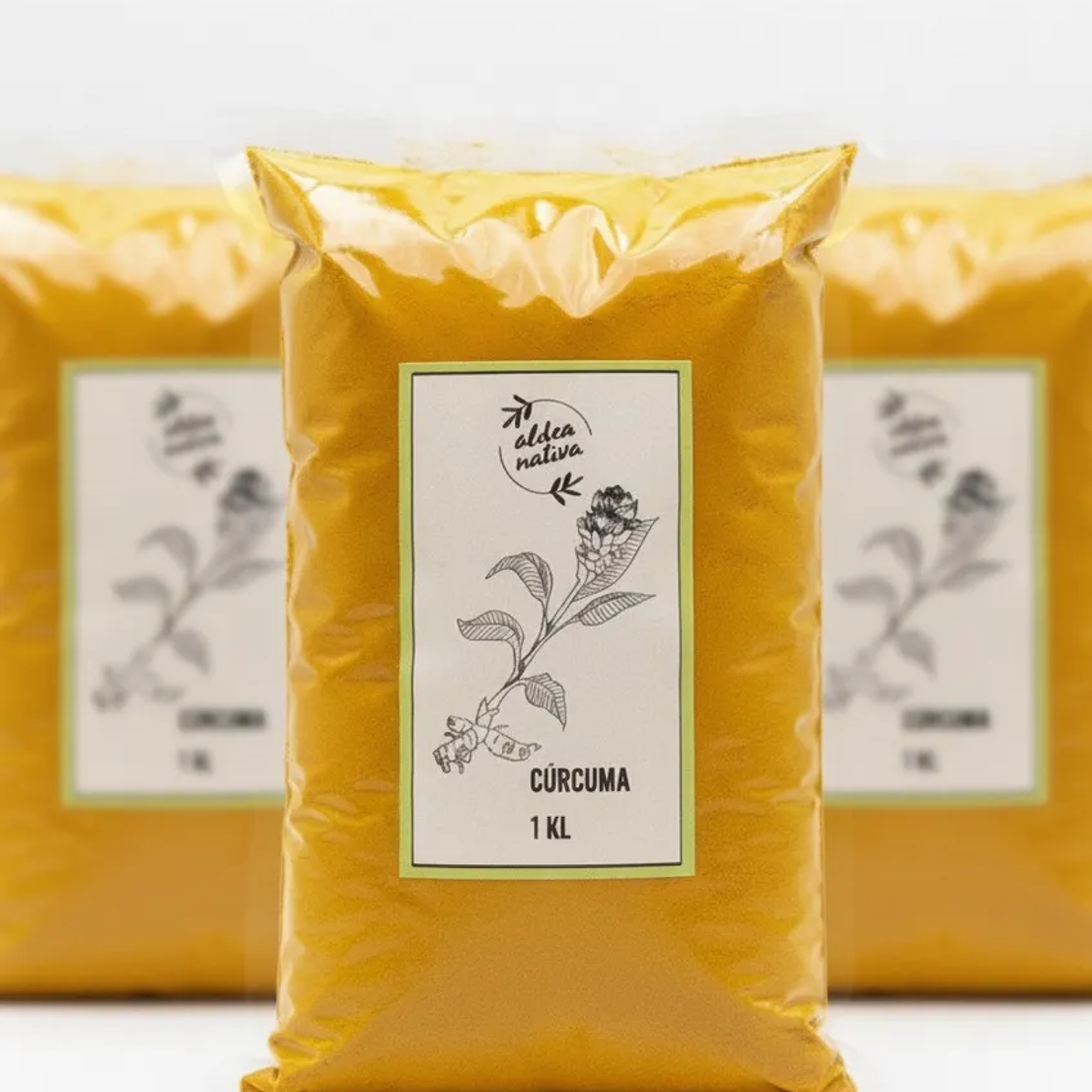 Aldea Nativa - Curcuma en polvo 1K  1