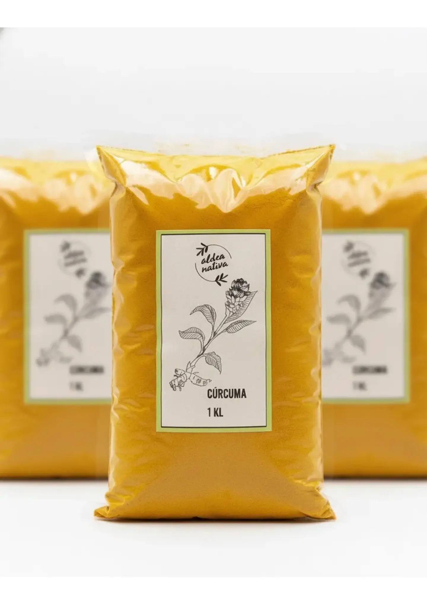 Aldea Nativa - Curcuma en polvo 1K  1