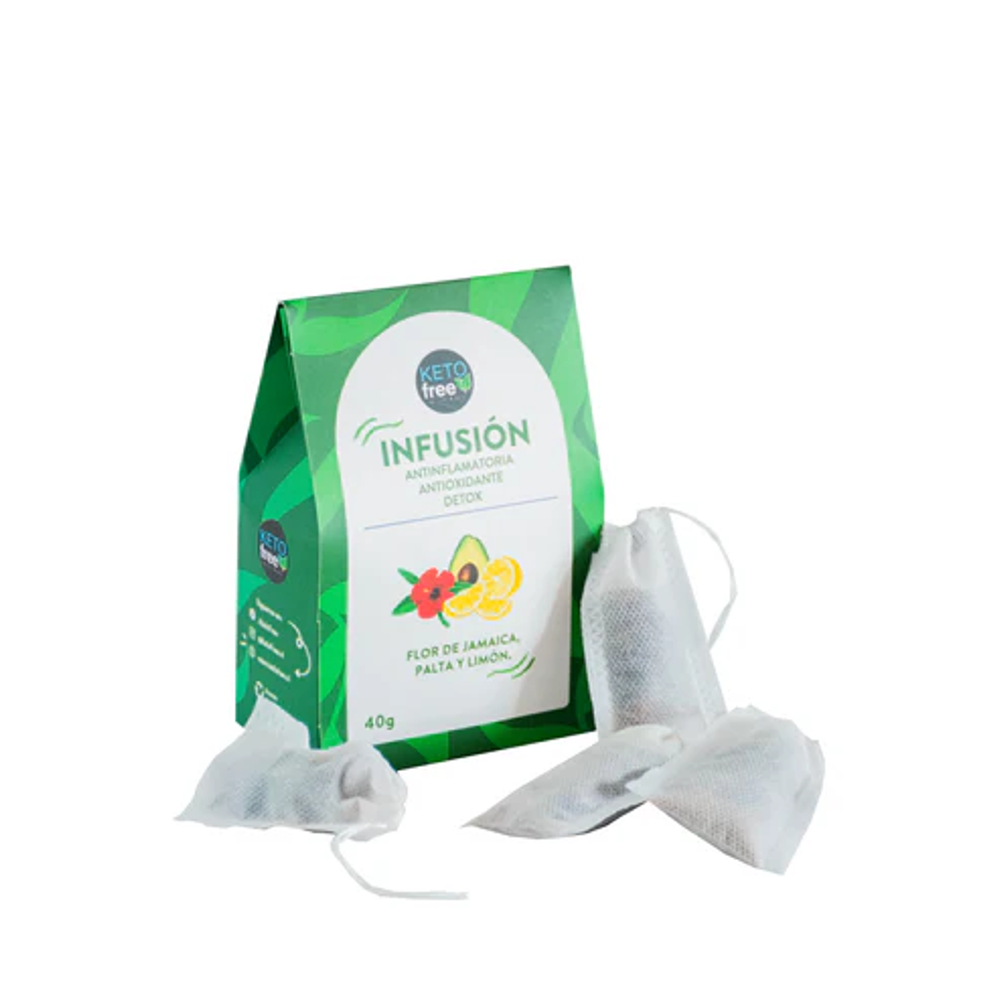 KetoFree - Infusion Antinflamatoria 40g  3