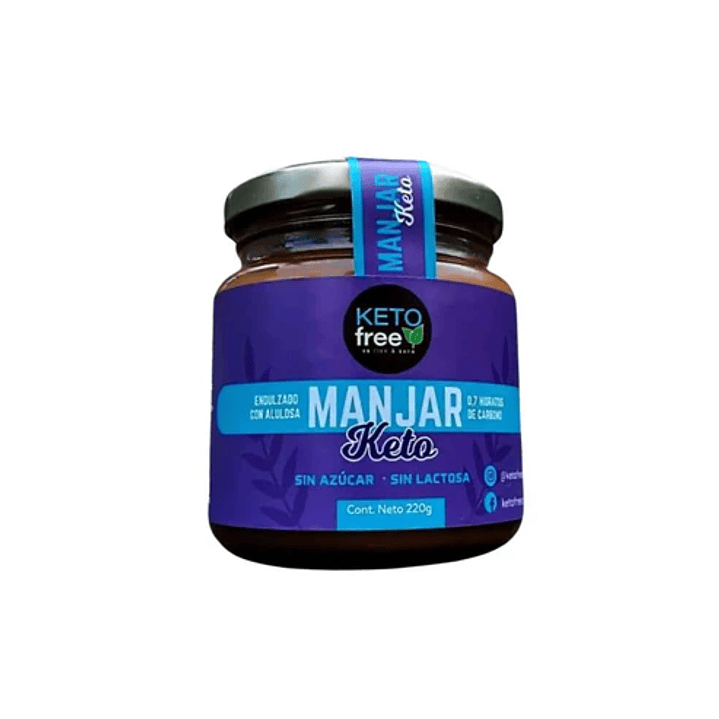 KetoFree - Manjar Keto 220gr 1