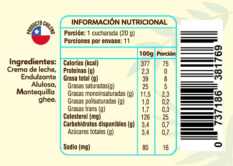 KetoFree - Manjar Keto 220gr