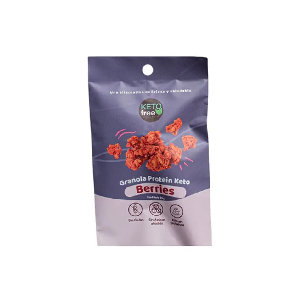KetoFree - Granola Keto Berries 30g  1