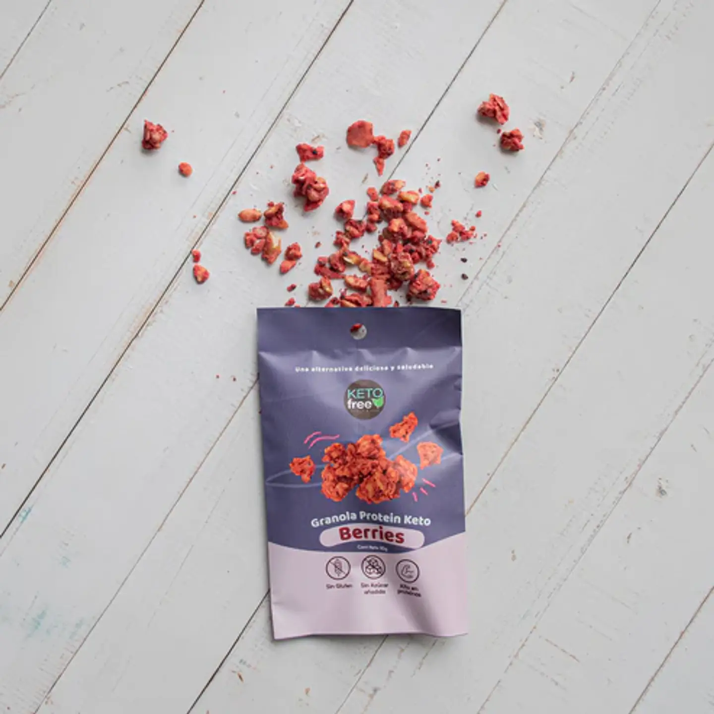 KetoFree - Granola Keto Berries 30g  2