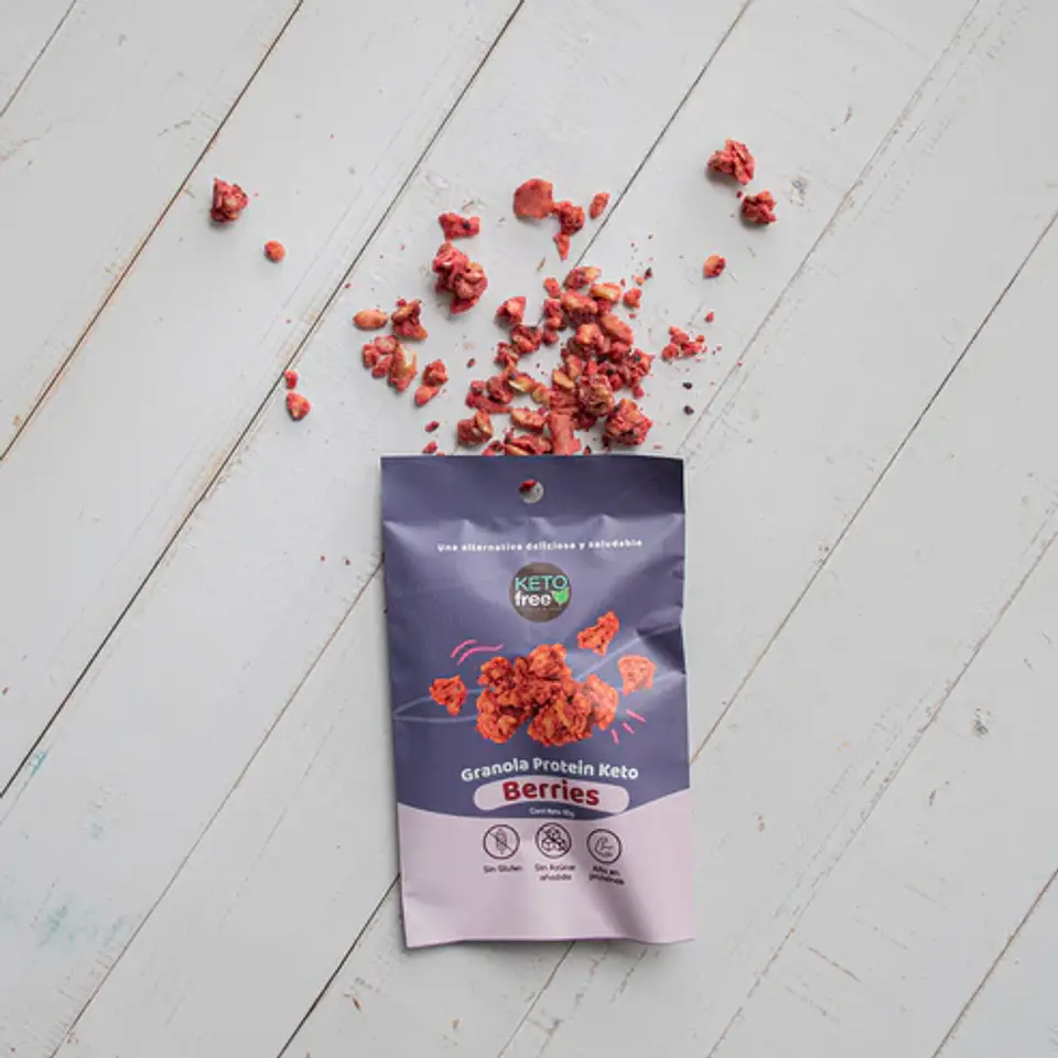KetoFree - Granola Keto Berries 30g  2