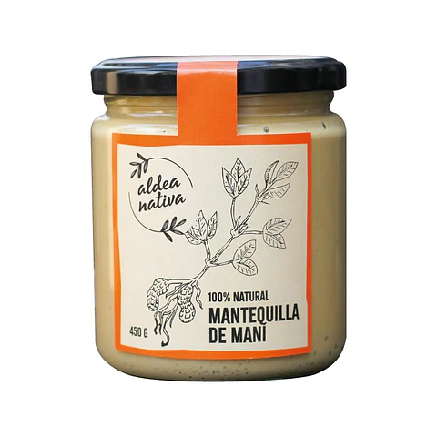 Aldea Nativa - Mantequilla de Mani 450gr 