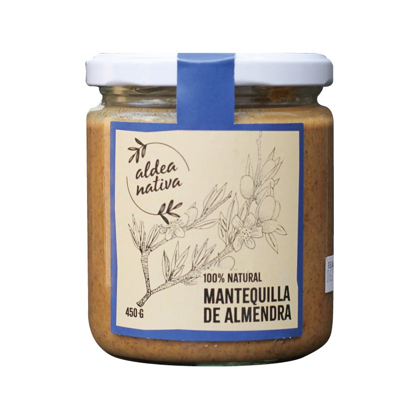 Aldea Nativa - Mantequilla de Almendra 450gr  1