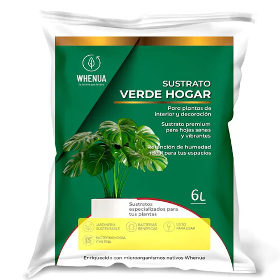 Whenua - Sustrato Verde Hogar 6L  1