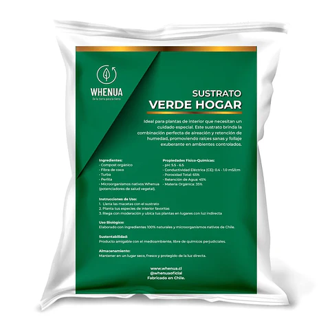Whenua - Sustrato Verde Hogar 6L 