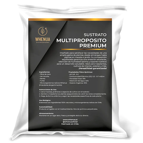 Whenua - Sustrato Multiproposito Premium 6L 