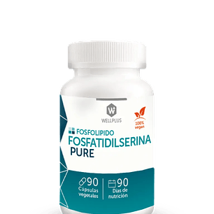 Wellplus - Fosfatidilserina Pure 90 capsulas 