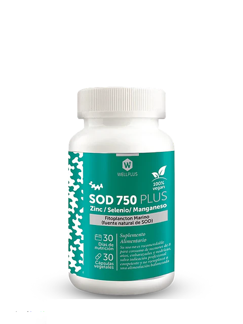 Wellplus - Sod 750 Plus 30 capsulas 