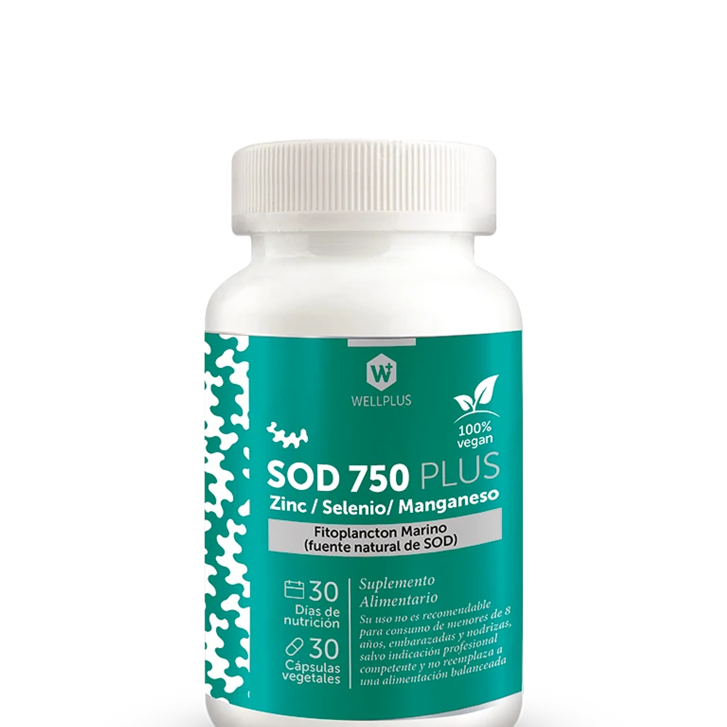 Wellplus - Sod 750 Plus 30 capsulas  1