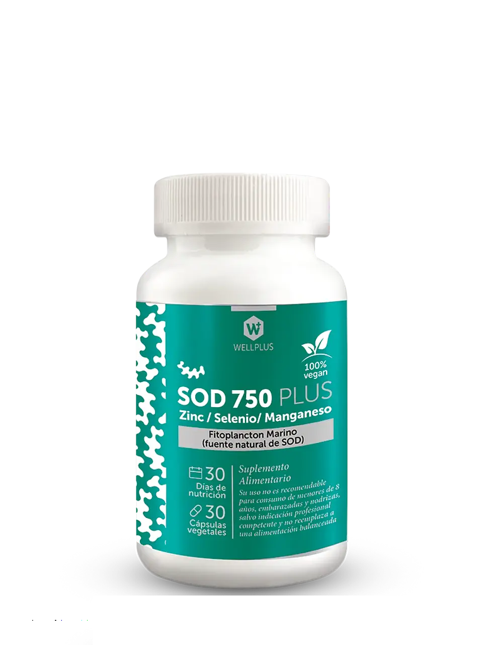 Wellplus - Sod 750 Plus 30 capsulas  1