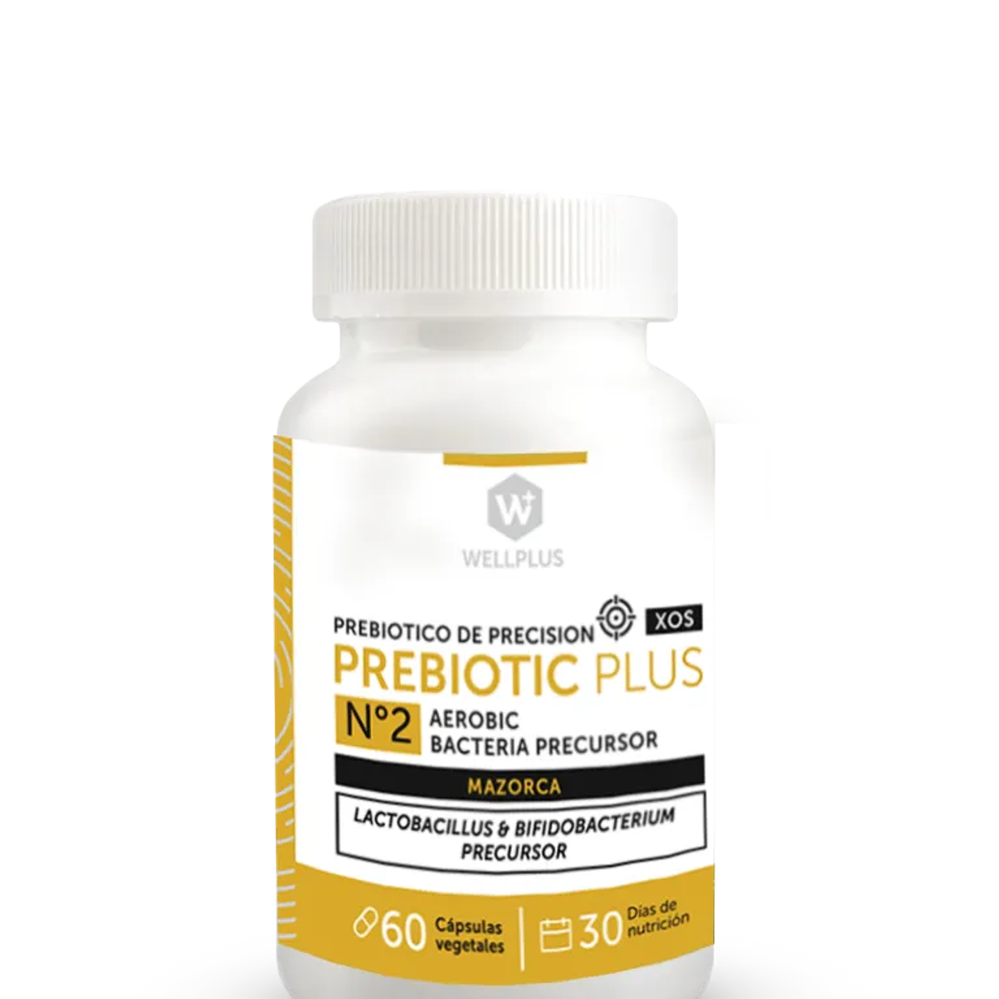Wellplus - Prebiotic Plus N2 60 capsulas  1