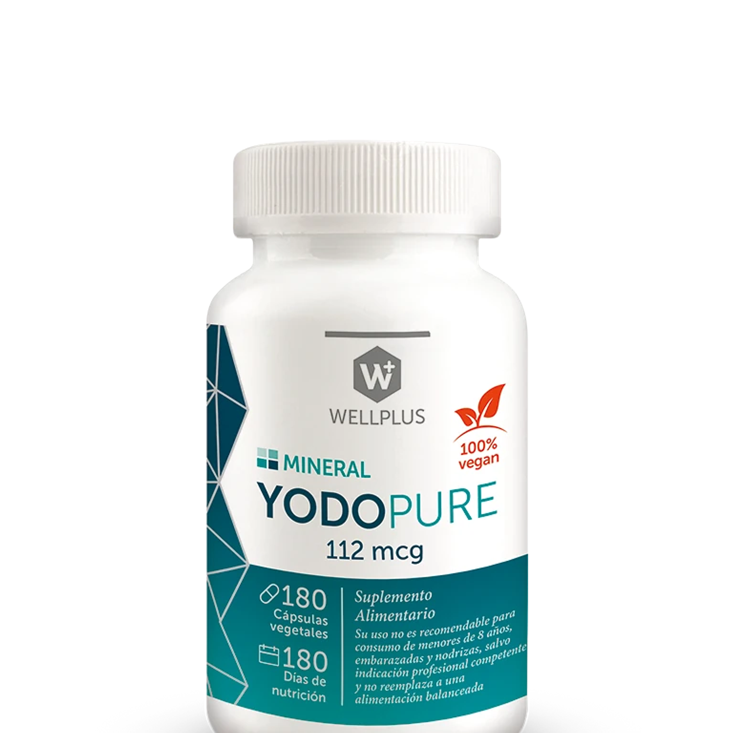 Wellplus - Yodo Pure 180 capsulas  1