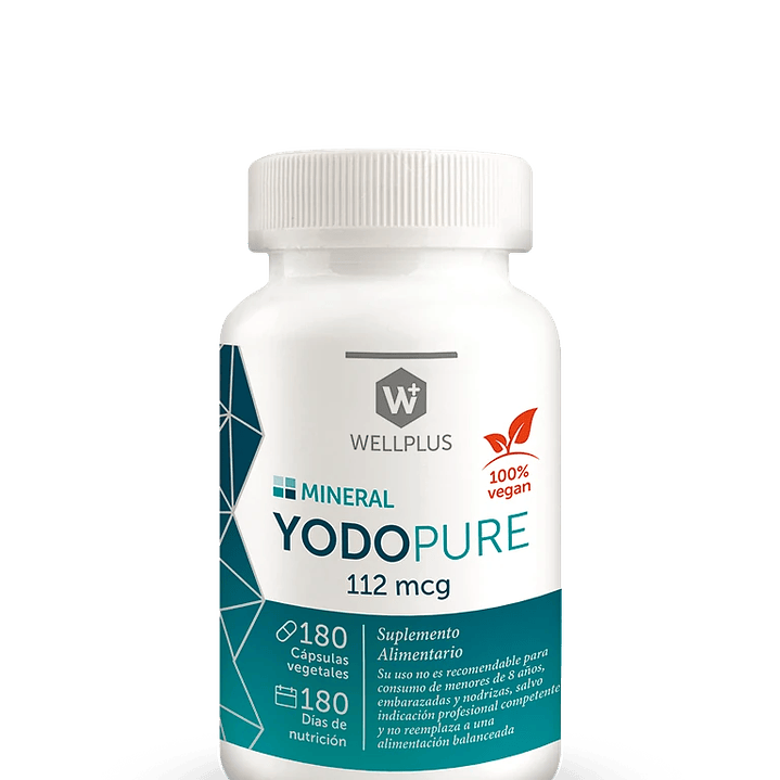Wellplus - Yodo Pure 180 capsulas  1