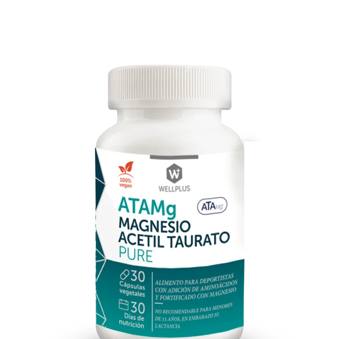 Wellplus - ATA Mag Pure 30 capsulas  1