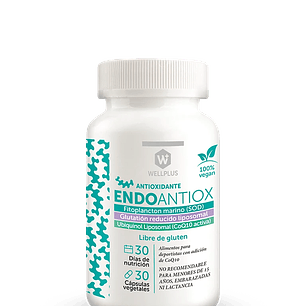 Wellplus - Endo Antiox 30 capsulas 