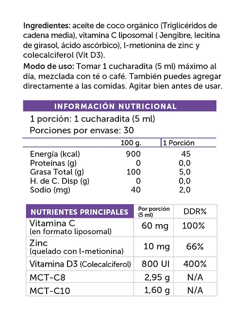 Wellplus - Mct IMM+ 150ml 