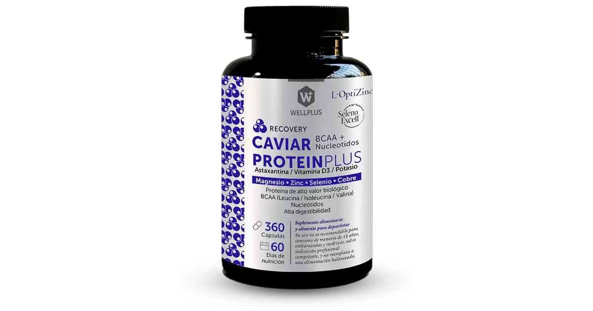 Wellplus - Caviar Protein Plus 360 capsulas