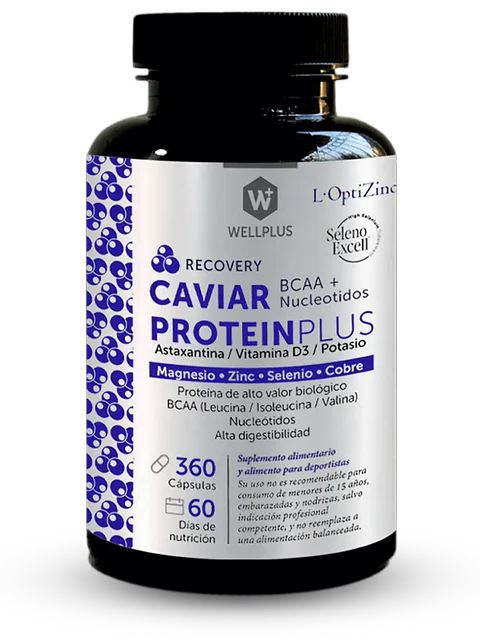 Wellplus - Caviar Protein Plus 360 capsulas 