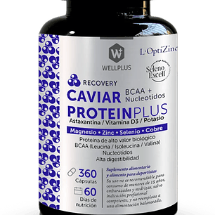 Wellplus - Caviar Protein Plus 360 capsulas 