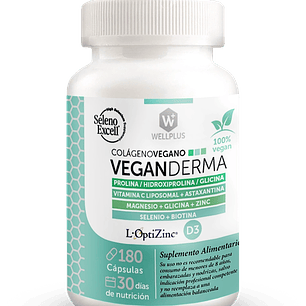 Wellplus - Vegan Derma 180 capsulas 