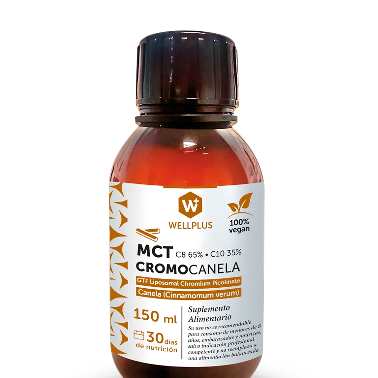Wellplus - Mct Cromo Canela 150ml  1